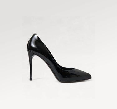 Dolce & Gabbana Black Patent Leather Pumps Heels Shoes