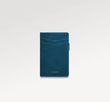 The Bifold Card Holder - Prusse Blue