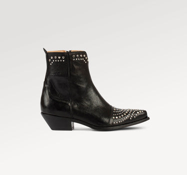 Alister Black Leather Western Boots