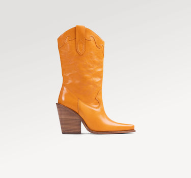 Bonderia Orange Western靴子