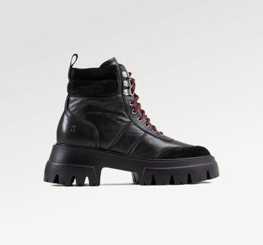O Tizz Black Outdoor Boots