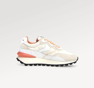 Qwark Hype Suede Off White Chunky Sneakers
