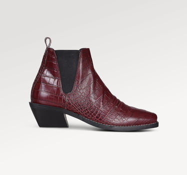 Sally Cocco Baby Bordo Mid Ankle Boots